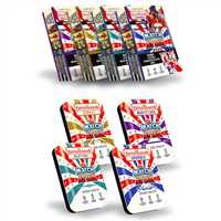 TOPPS MATCH ATTAX FUTBOLCU KARTLARI BOOSTER TİN HEROES-MAGİCİANS-MASTERS-SHOWMEN 2024-25 4 MODEL 6+ 1