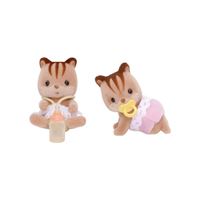 ADORE 5081 WALNUT SQUİRREL TWİNS SYLVANİAN 1