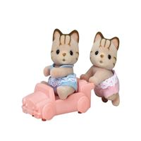 ADORE 5429 ÇİZGİLİ KEDİ İKİZLER SYLVANİAN 1