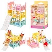SYLVANİAN FAMİLİES 5741 TRİPLE BUNK BEDS ÜÇ KATLI RANZA SETİ 3+ 1