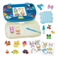 AQUABEADS 31912 BEGİNNERS CARRY CASE TAŞIMALI BAŞLANGIÇ BONCUK SETİ ÇANTALI 900 PARÇA 4+ 1