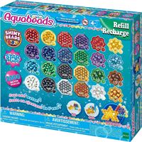 AQUABEADS SHİNY BEAD PACK EAB31995 PARLAK BONCUK PAKETİ 2000 PARÇA 4+ 5