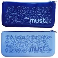 MUST KALEM ÇANTASI 584837 SİLİKON DESENLİ DÖRT RENK TEK BÖLMELİ 5