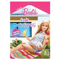 DOĞAN BARBİE EVDE MODA PARTİSİ BOYAMA KİTABI 1