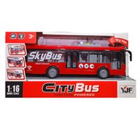 PASİFİK CİTY BUS 1119-4 OTOBÜS SESLİ IŞIKLI PİLLİ 1:16 3+ 1