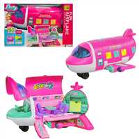 PASİFİK UÇAK 9045-11 PEMBE AKSESUARLI TRAVEL GİRL 3+ 1