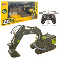 HSTAR KUMANDALI İŞ MAKİNESİ KEPÇE 93304-93308 11CH R/C F/F 2.4GHZ 1:12 SU PÜSKÜRTME SESLİ ŞARJLI 6+ 1