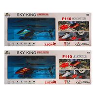 PASİFİK KUMANDALI HELİKOPTER F110 2.4GHZ 3.5 CHANNEL IŞIKLI 14+ 1