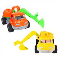 ZUZU TOYS 4004 TRUCK WİTH DİGGER KAMYON KEPÇE 24M+ 3