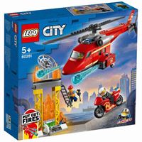 LEGO CİTY 60281 FİRE RESCUE HELİCOPTER 212 PARÇA 5+ 1