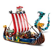 LEGO CREATOR 31132 VİKİNG SHİP AND SERPENT 3İN1 9+YAŞ 4