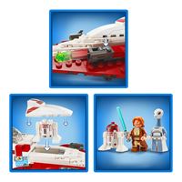 LEGO STAR WARS 75333 OBİ WAN KENOBİS JEDİ STARFİGHTER 282 PARÇA 7+ 2