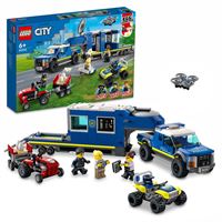 LEGO CİTY 60315 POLİCE MOB COMMAND TRUCK 436 PARÇA 6+ 1