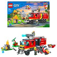 LEGO CİTY 60374 FİRE COMMAND TRUCK 502 PARÇA 7+ 1