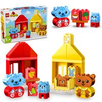 LEGO DUPLO 10414 GÜNLÜK RUTİNLERİM YEMEK VE UYKU ZAMANI 28 PARÇA 1+ 1