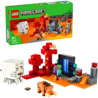 LEGO MİNECRAFT 21255 NETHER GEÇİDİ PUSUSU 352 PARÇA 8+ 1