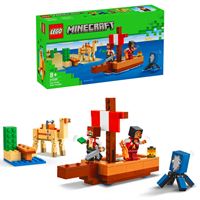 LEGO MİNECRAFT 21259 THE PİRATE SHİP VOYAGE 166 PARÇA 8+ 1