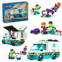 LEGO CİTY 60451 EMERGENCY AMBULANCE 184 PARÇA 5+ 1