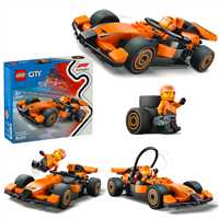 LEGO CİTY 60442 F1 DRİVER WİTH MCLAREN RACE CAR 86 PARÇA 6+ 1