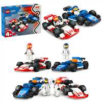 LEGO CİTY 60464 F1 WİLLİAMS RACİNG HAAS F1 RACE CARS 92 PARÇA 4+ 1
