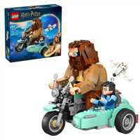 LEGO HARRY POTTER 76443 HAGRİD HARRYS MOTORCYCLE RİDE 617 PARÇA 9+ 1