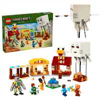 LEGO MİNECRAFT 21273 THE GHAST BALLOON VİLLAGE ATTACK 555 PARÇA 10+ 1
