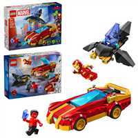 LEGO MARVEL 76310 İRON MAN CAR BLACK PANTHER VS RED HULK 295 PARÇA 7+ 1