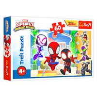 TREFL PUZZLE 17371 SPİDEY AND HİS AMAZİNG FRİENDS 60 PARÇA 4+ 1