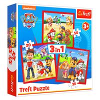 TREFL PUZZLE 34867 PAW PATROL 3IN1 3+ 1