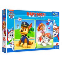 TREFL PRİMO PUZZLE 43003 BABY MAXİ PAW PATROL ÇİFT TARAFLI 4IN1 2X10 2+ 1