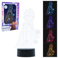 VOLKANO LED GECE LAMBASI FROZEN DY-1018-FR 14x10x32 7 RENK USB İNPUT 1