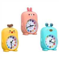 MİSYON ÇALAR SAAT 1847 SEVİMLİ PLASTİK PİLLİ 14 CM 1