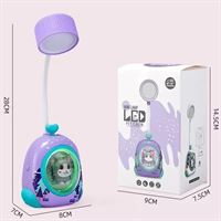 YLZ MASA LAMBASI 472 PET CABİN LED USB KABLOLU MAVİ-MOR-TURUNCU 1