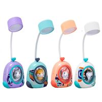 YLZ MASA LAMBASI 472 PET CABİN LED USB KABLOLU MAVİ-MOR-TURUNCU 5