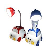 YLZ MASA LAMBASI 473 ARABA KALEMTRAŞLI LED USB KABLOLU MAVİ KIRMIZI SARI 1