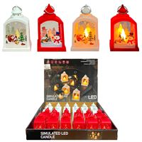 SİMULATED LED CANDLE FENER HS14086 YILBAŞI SÜSÜ PİLLİ IŞIKLI PLASTİK KÜÇÜK 24 LÜ 1