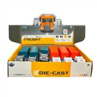 CAN ALİ TOYS SÜRTMELİ TIR KLX800-217 METAL DİE CAST SESLİ IŞIKLI 2 RENK 1:24 6 LI 3+ 1