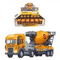 CAN ALİ TOYS SÜRTMELİ İNŞAAT ARAÇLARI KLX800-247 METAL DİE CAST SESLİ IŞIKLI 1:24 6 LI 3+ 1