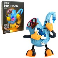 AKZ MR ROCK 0811-19 YÜRÜYEN SAKSAFON MÜZİKLİ IŞIKLI PİLLİ 3+ PLASTİK OYUNCAK 1