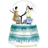 YLZ KAR KÜRESİ 100-F32 BÜYÜK KAR ATAN SEVGİLİ SESLİ IŞIKLI 1