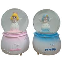 YLZ KAR KÜRESİ 100-96 BÜYÜK KAR ATAN PARADİSE MELEK SESLİ IŞIKLI 1