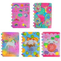 MOTTO DEFTER A5 RENKLİ SPİRAL MOT-2000-2005 KUROMİ-CİNNAMOROLL-UNİCORN-DONUT 1