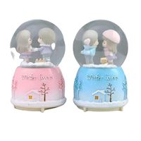 YLZ KAR KÜRESİ JM21C33 SEVGİLİ BÜYÜK KAR ATAN SESLİ IŞIKLI 1