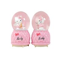 YLZ KAR KÜRESİ 2141C BÜYÜK KAR ATAN HELLO KİTTY SESLİ IŞIKLI 1