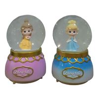 YLZ KAR KÜRESİ 2168Y ORTA PRENSES SESLİ IŞIKLI 1