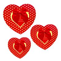 YLZ HEDİYE KUTUSU YLZ-2218-103 KALP 3 LÜ SET 1