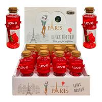 LUCKY BOTTLE CAM DİLEK ŞİŞESİ 6009 LOVE MİNİ 12 Lİ 1