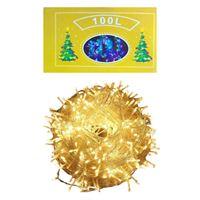 YILBAŞI SÜSÜ 100 L F-8889 PİRİNÇ LED IŞIK GÜNIŞIĞI 10x5x6 1