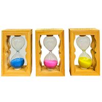 YLZ KUM SAATİ YLZ-026 AHŞAP 3 DK 1