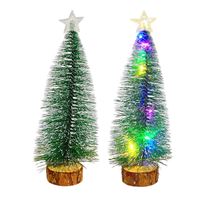 YLZ YILBAŞI SÜSÜ A4-9173-48 ÇAM AĞACI IŞIKLI 20 CM 1